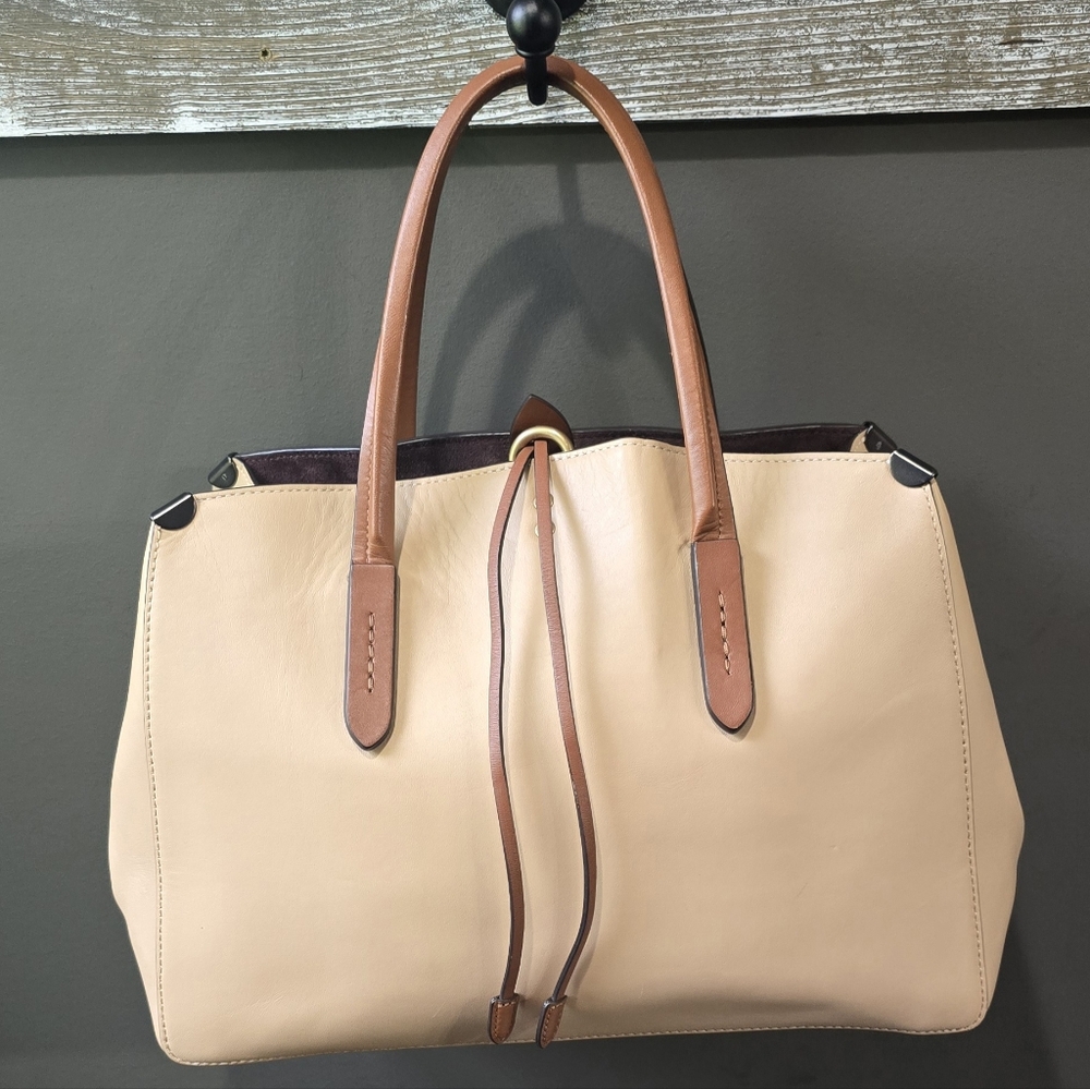 Gorgeous Coach Cooper Carryall In Beechwood Colorblock